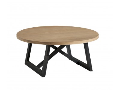 NOMADE - Table basse ronde 90cm 