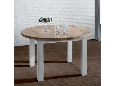 ROMANCE - Table ronde chêne...