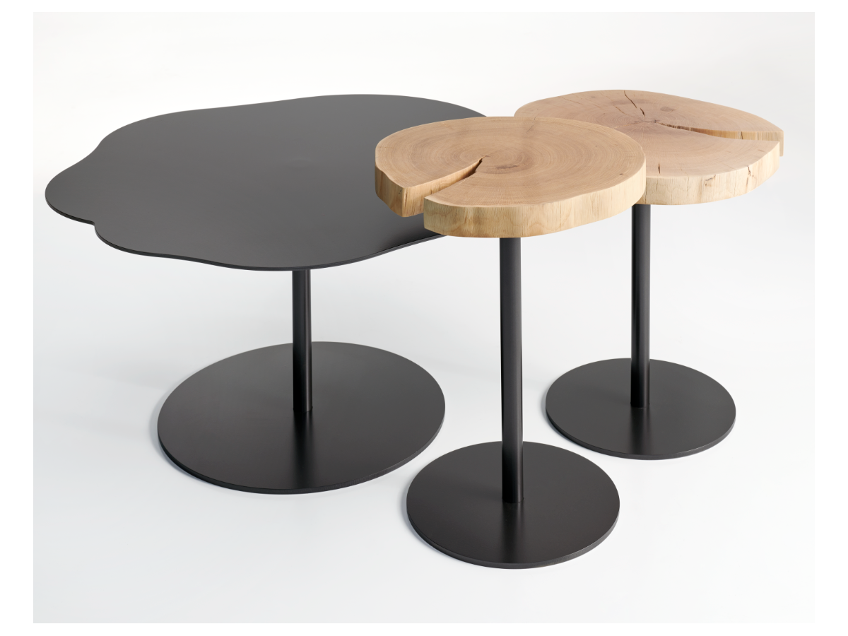 BOOMER - Table basse moyen modèle bois 