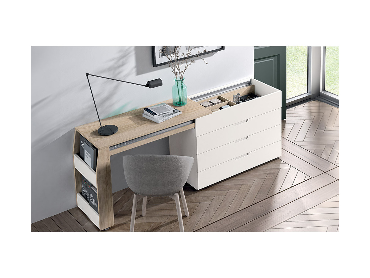Cosmo - Bureau commode extensible 