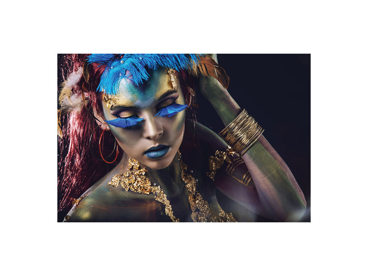 Visage  - Impression sur plexiglas 