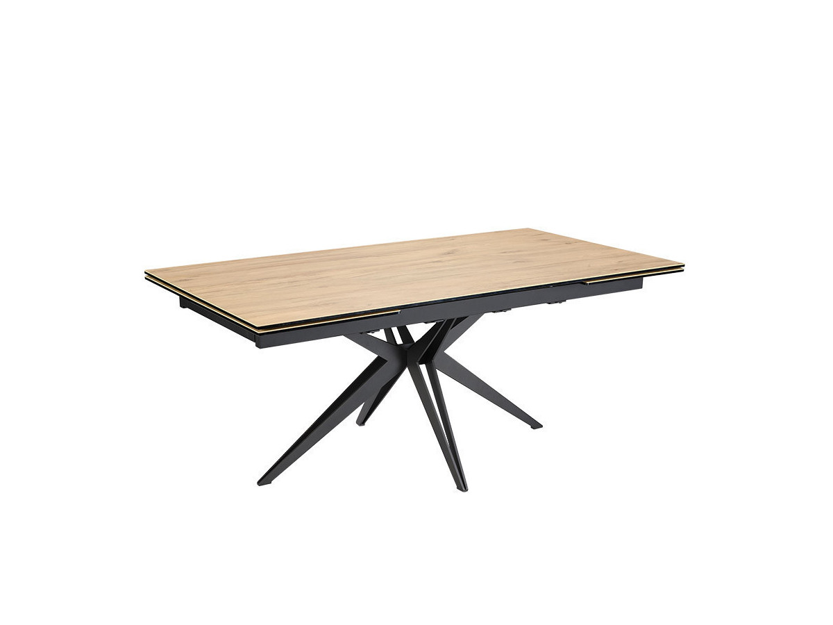 Primevère - Table de séjour extensible pieds en épingle 