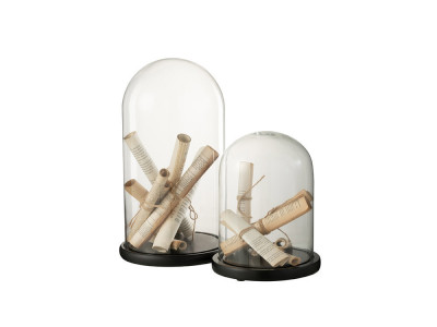 Parchemin  - Cloche verre...