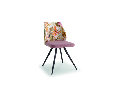 EMMA - Chaise dossier imprimé