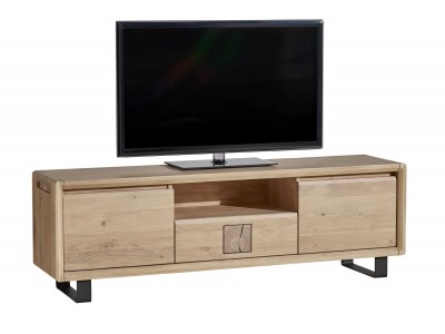 EDEN - Meuble TV 2 portes 1 tiroir 1 niche 